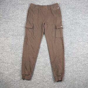 Champion Sweatpants Boys XL 18/20 Brown Fleece Cargo Jogger Pull On Pants